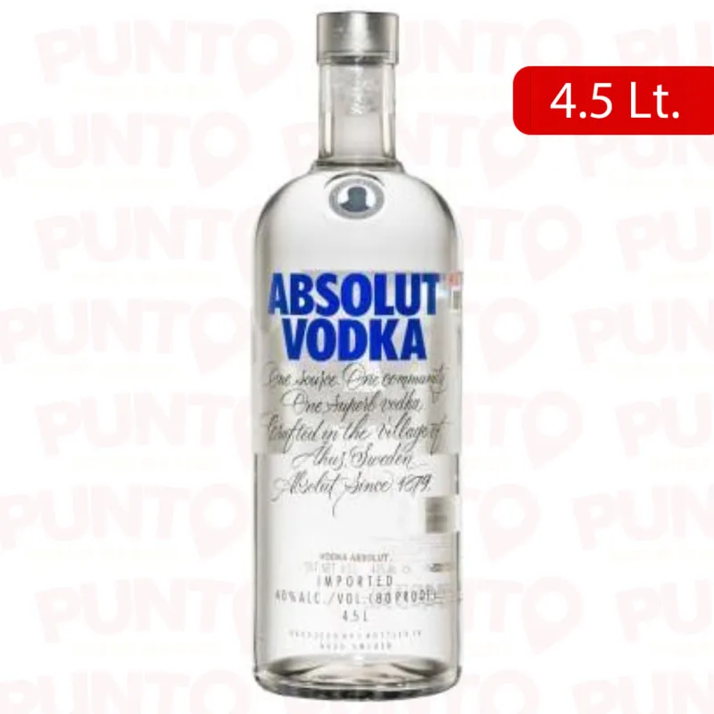 Absolut 4.5Lt