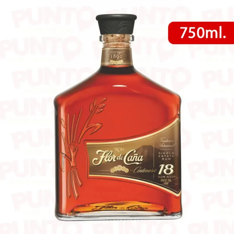 Flor de Caña 18 años 