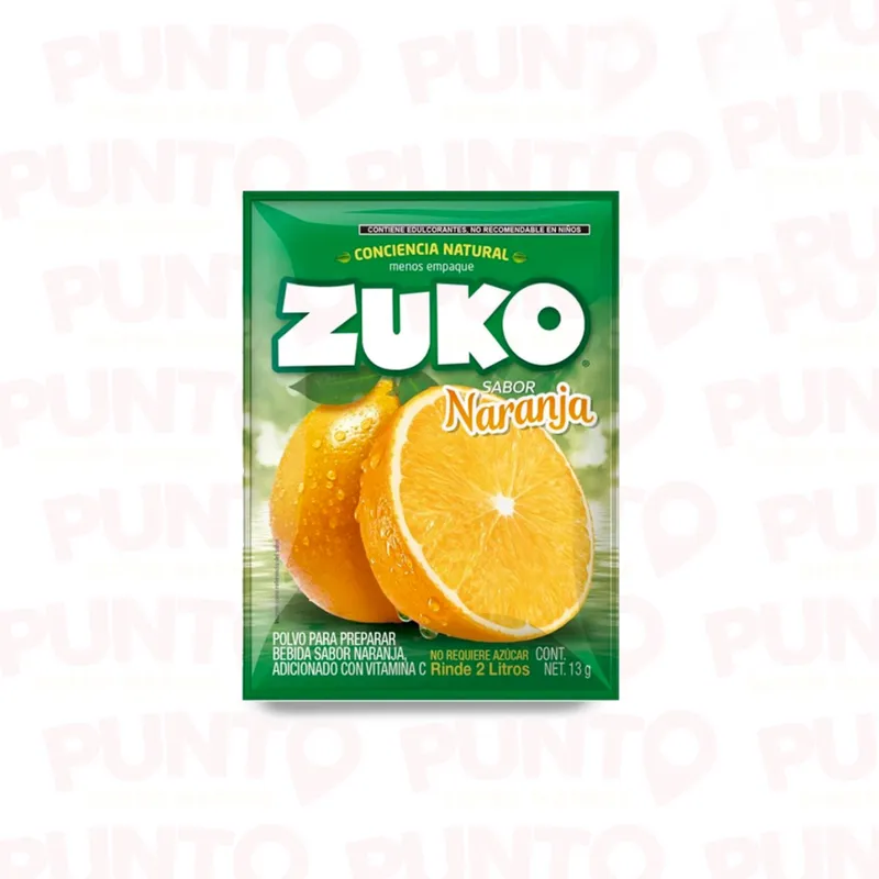 Zuko de Naranja 8pz 