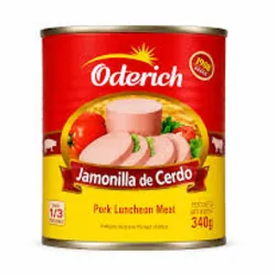 Jamonilla enlatada de cerdo