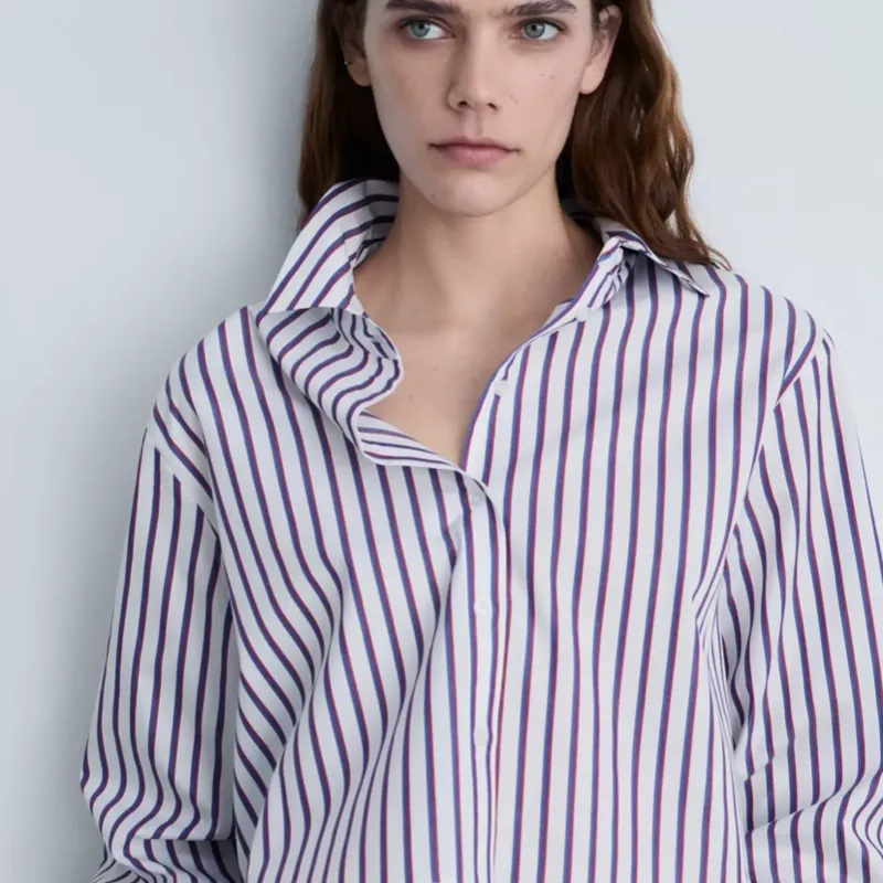 Camisa Mango mangas largas