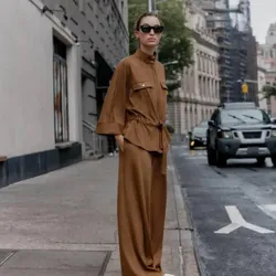 Chaqueta Zara carmelita mangas 3/4