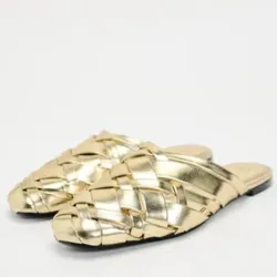 Descalzadas Zara doradas