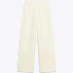 Jogger Zara de felpa amarillo