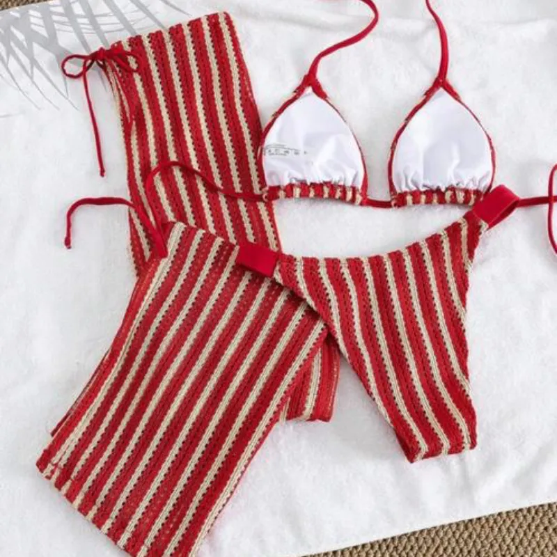 Set de 3 piezas rojo
