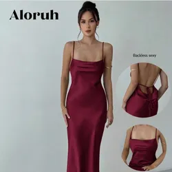 Vestido rojo vino
