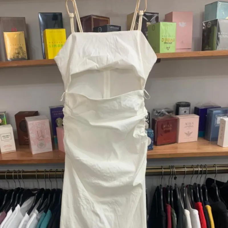 Vestido Zara con tirantes de soga