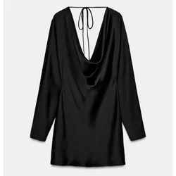 Vestido Zara de satén