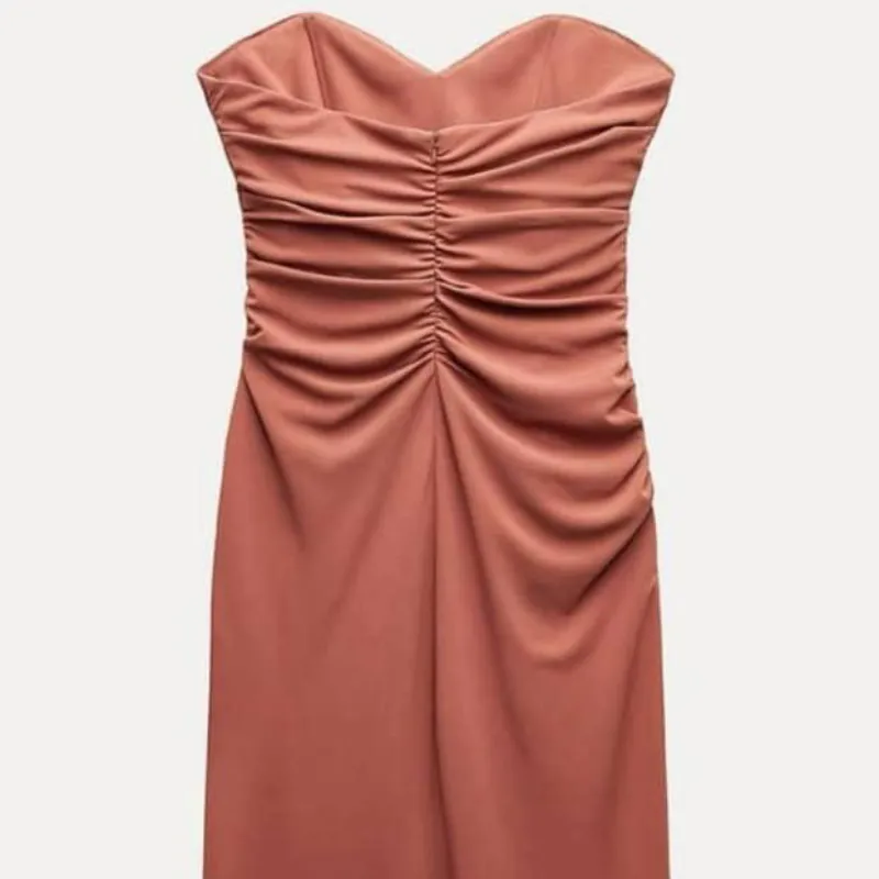 Vestido Zara palabra de honor