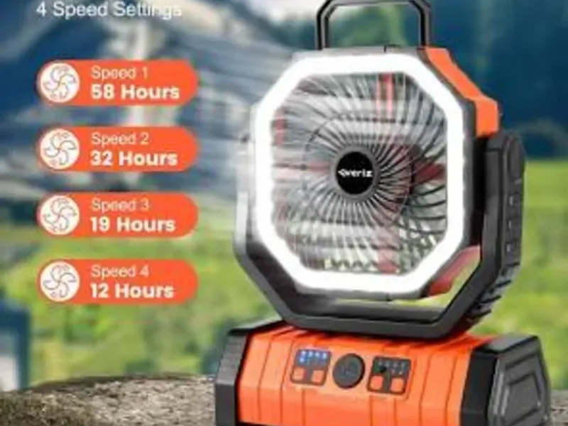 VENTILADORES RECARGABLES 