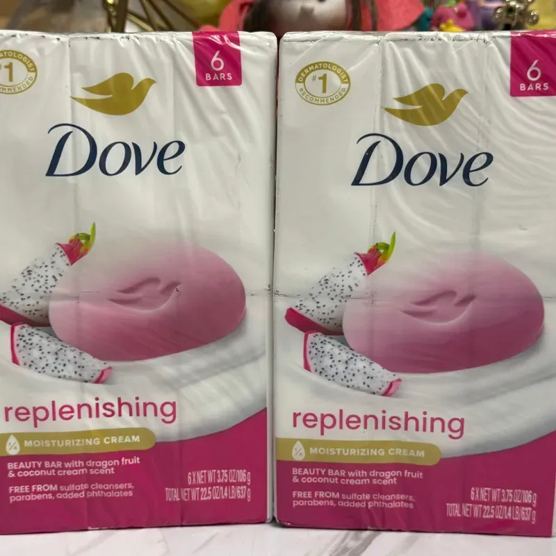 6 Jabones Dove 