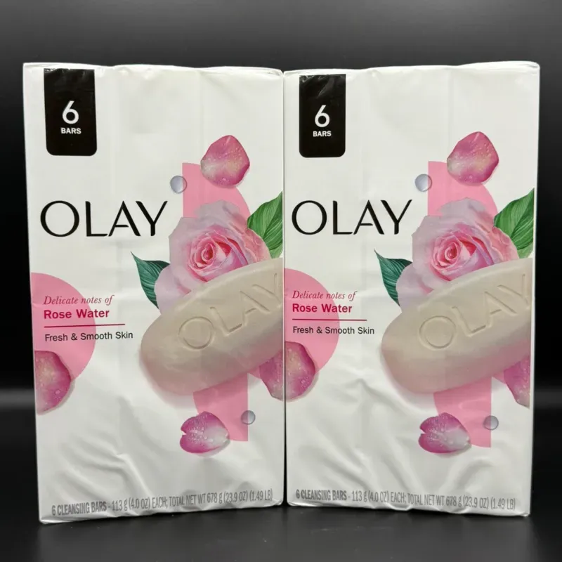 6 jabones Olay 