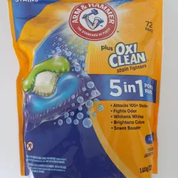 72 cápsulas Oxi clean 5 en 1
