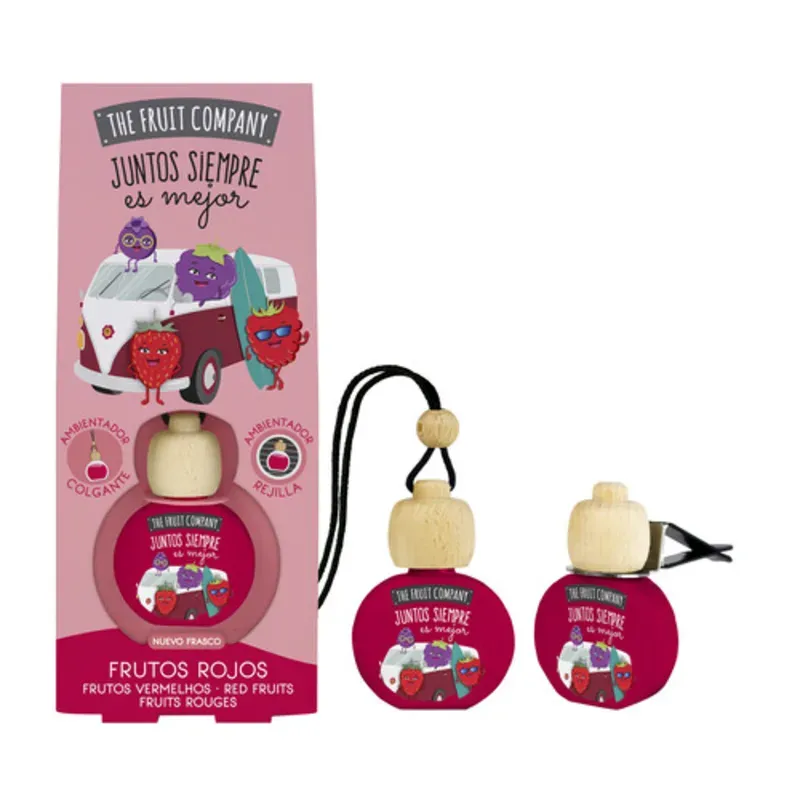 Ambientador para carros ( frutos rojos)