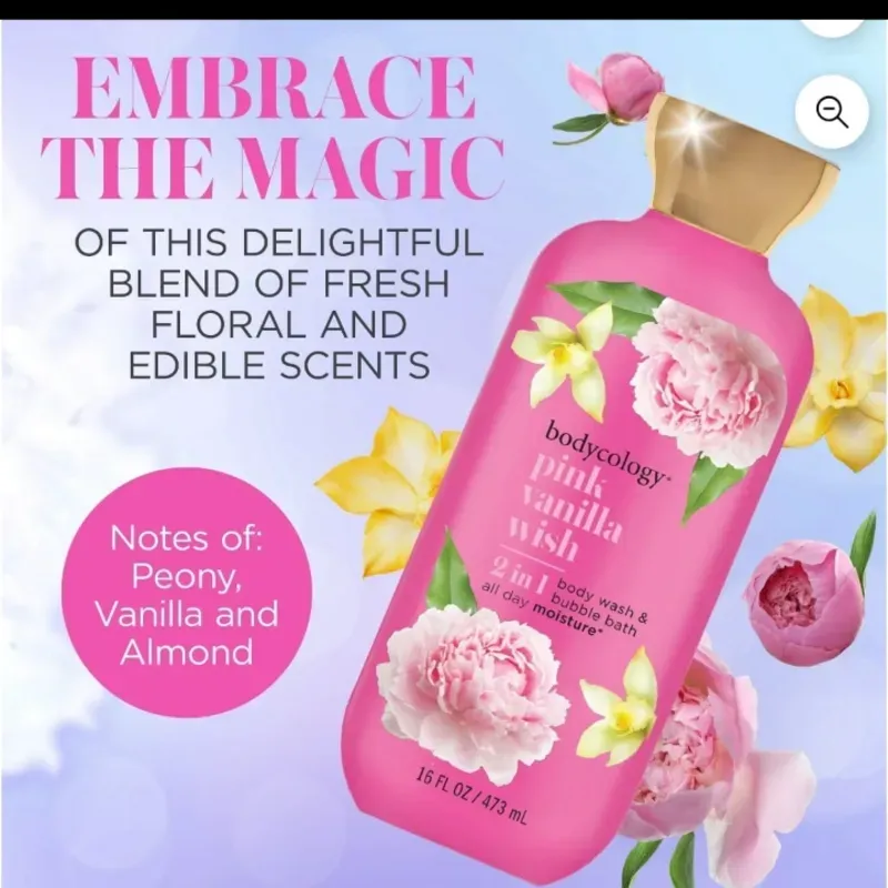 Bodycology gel de baño pink Vainilla