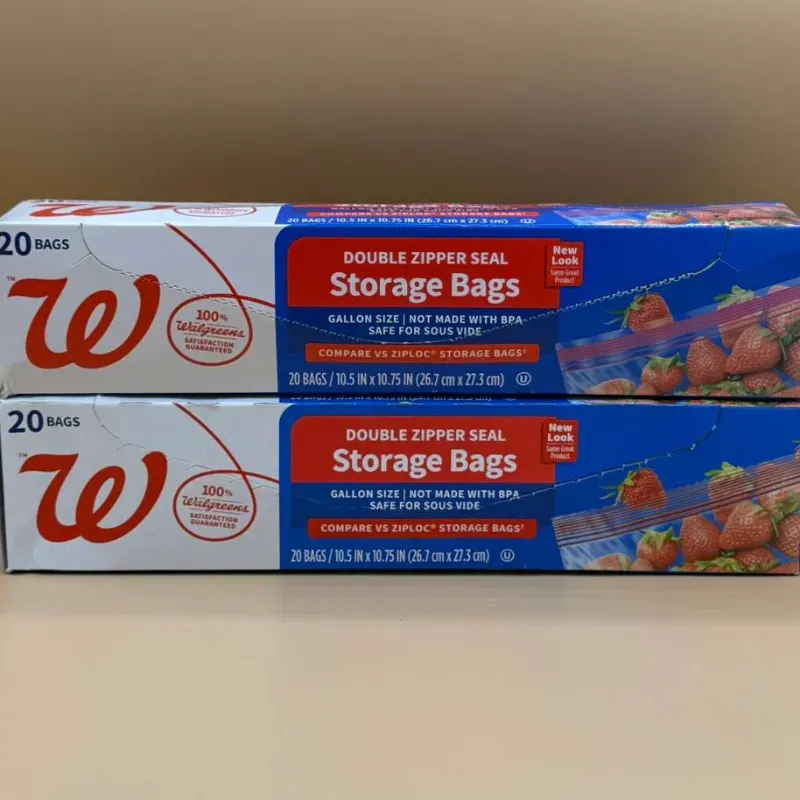 Bolsas de almacenamiento 