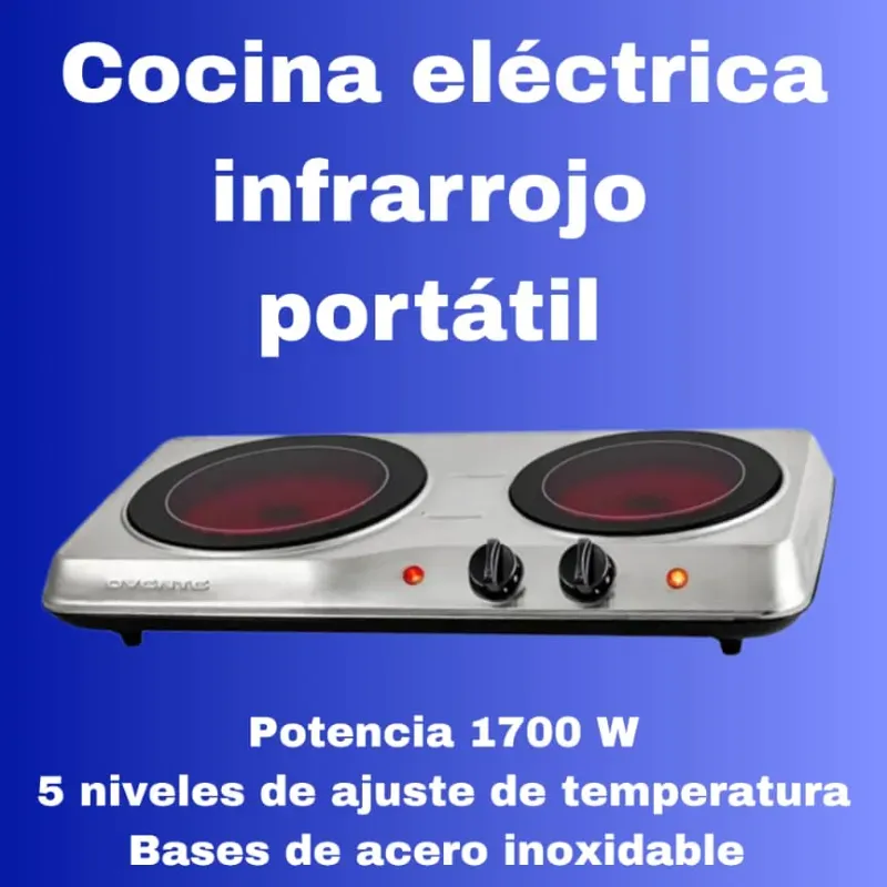 Cocina eléctrica infrarrojo