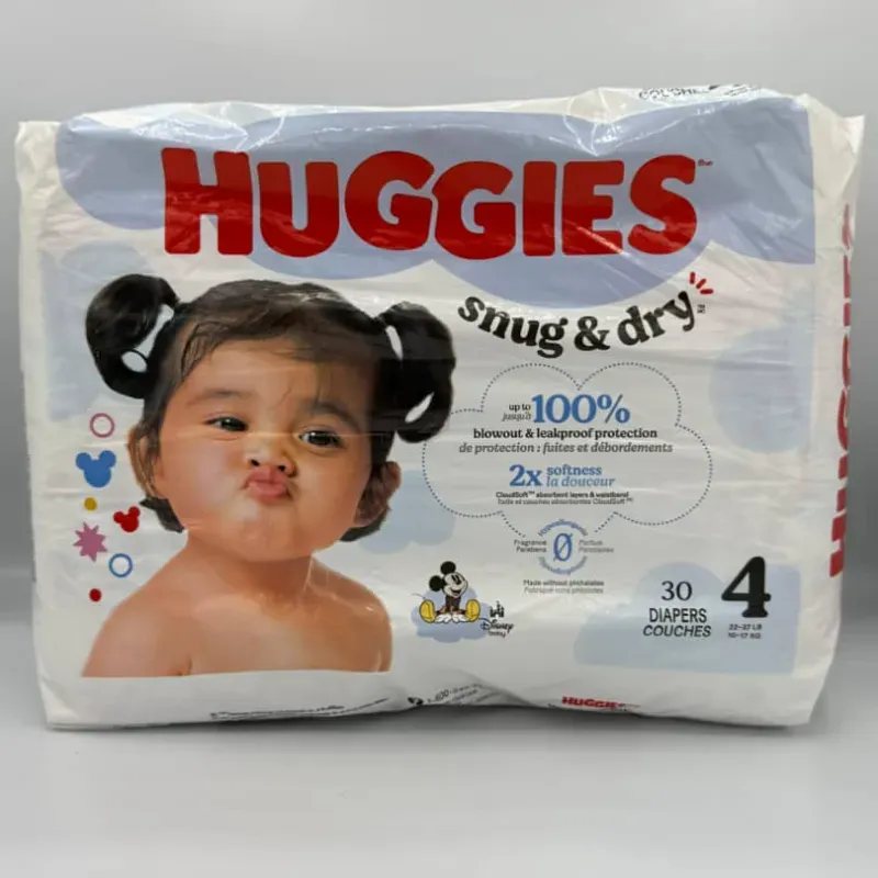 Culero desechable HUGGIES 4