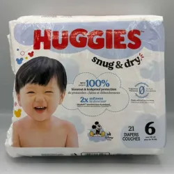 Culeros desechables HUGGIES 6