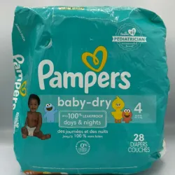 Culeros Pampers 4