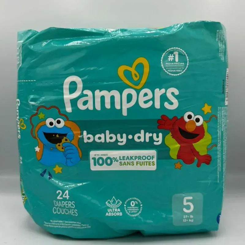 Culeros Pampers 5