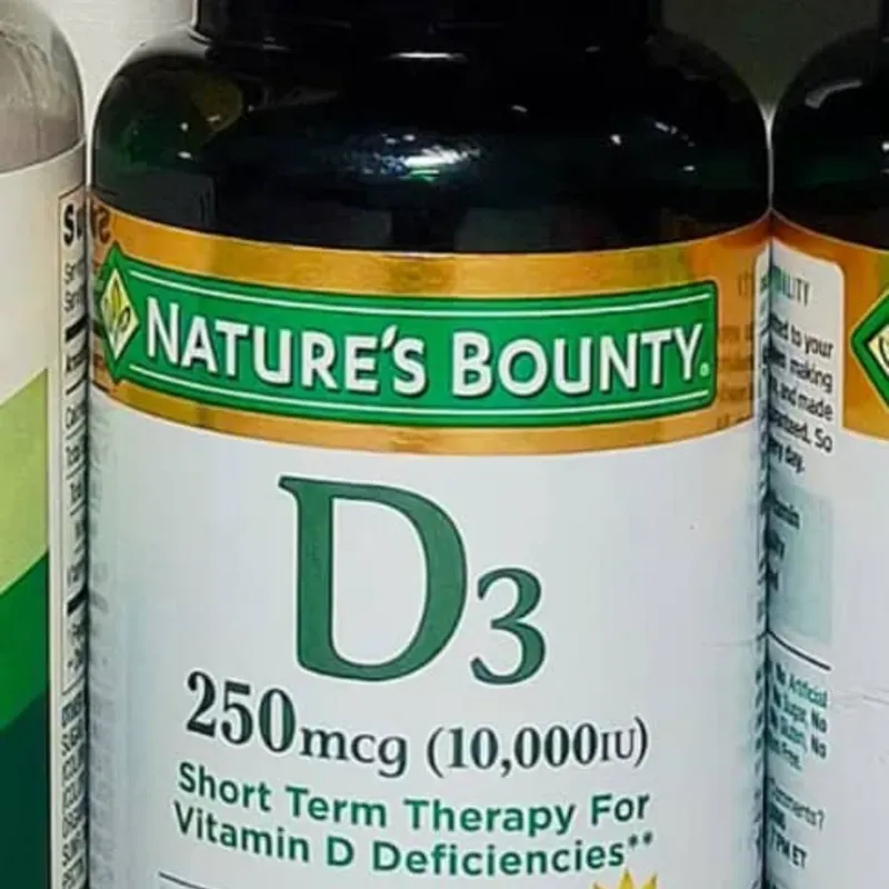 D3 250 mcg (10,000 UI). 72 cápsulas