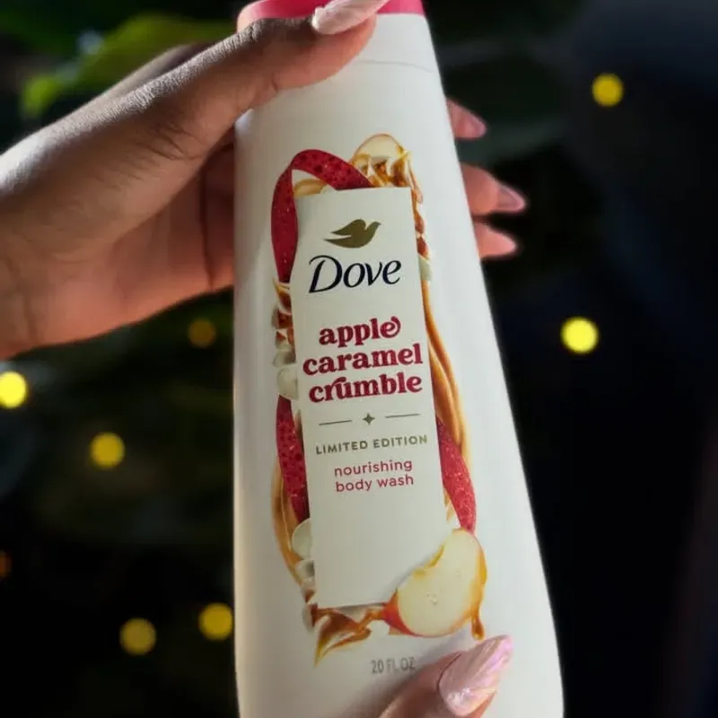 Dove gel de baño apple caramel crumble
