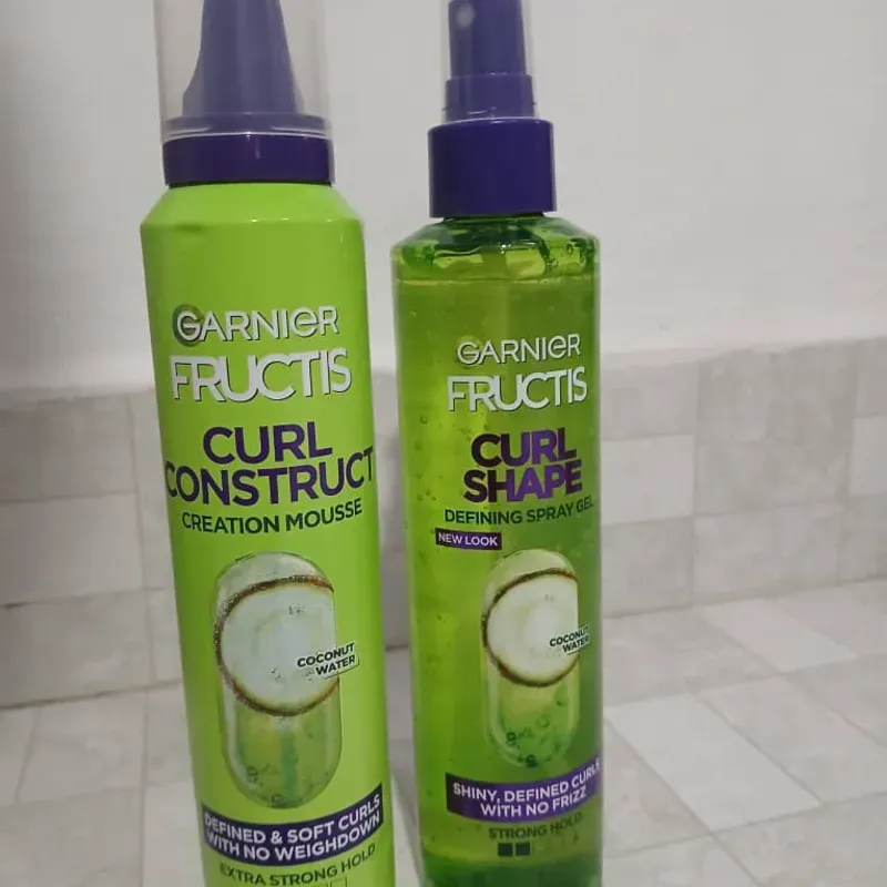 Garnier fructis mousse y gel