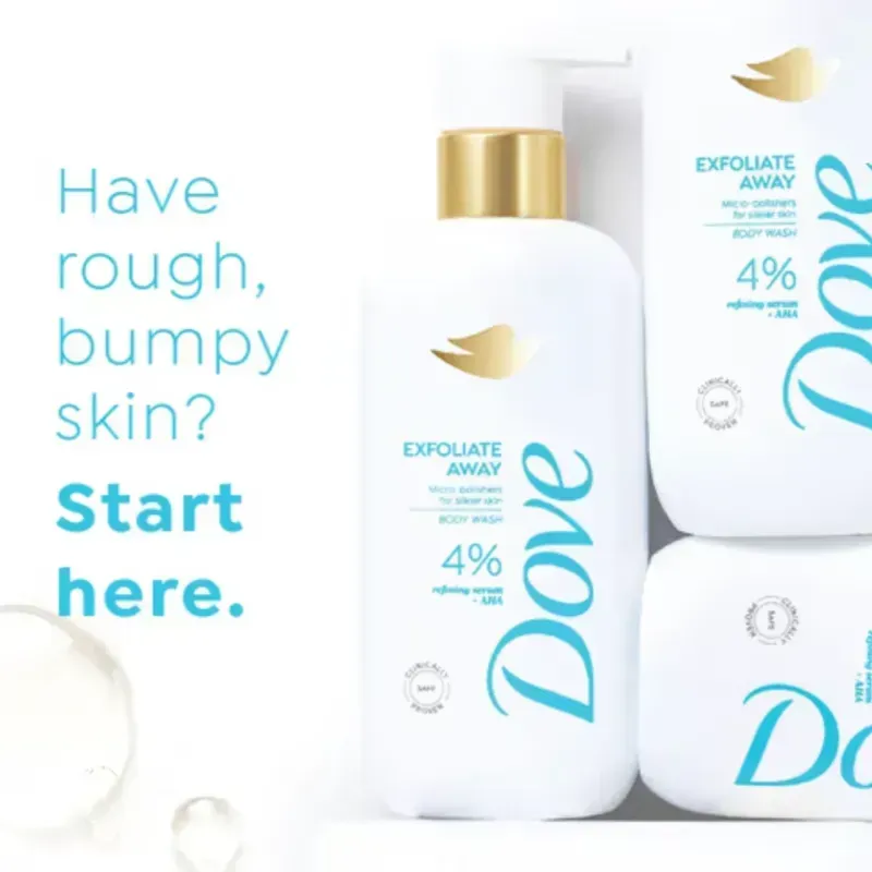 Gel de baño Dove
