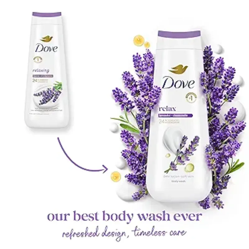 Gel de baño Dove Relax