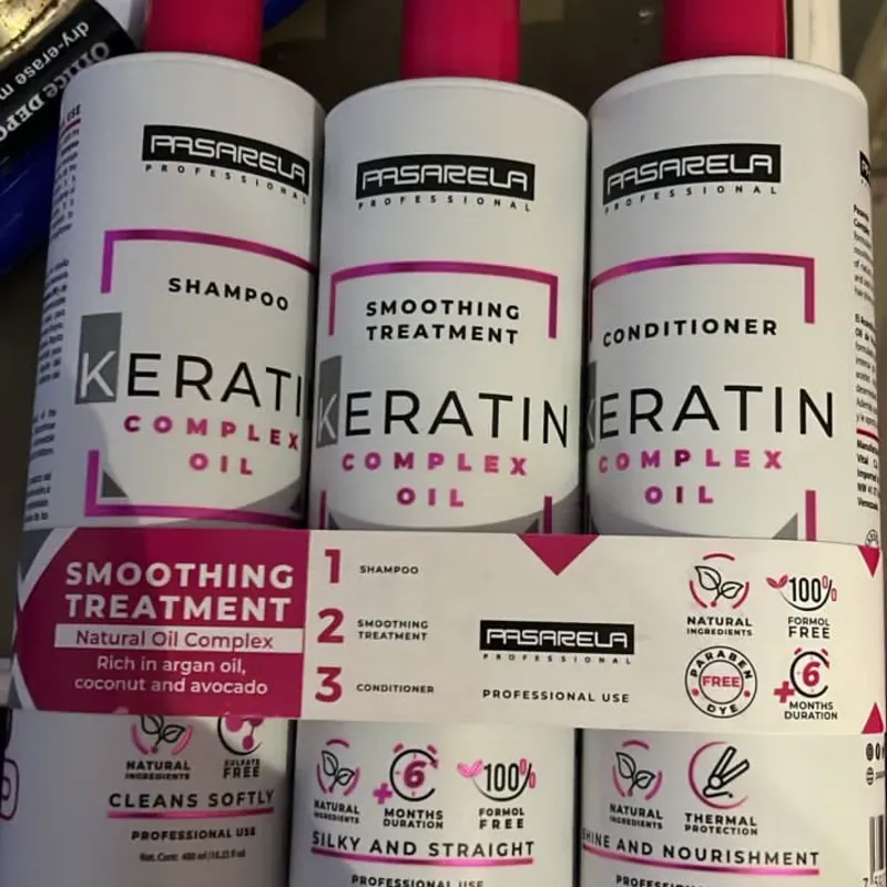 Keratin complex oil