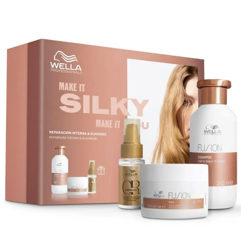 Kit de reparación intensa Wella Professionals Fusion.