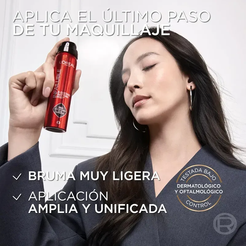 L'Oréal  fijador de maquillaje