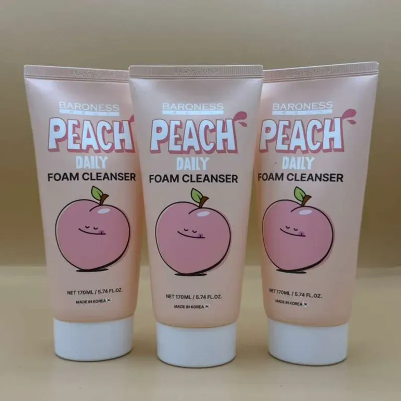 Limpiador facial melocotón