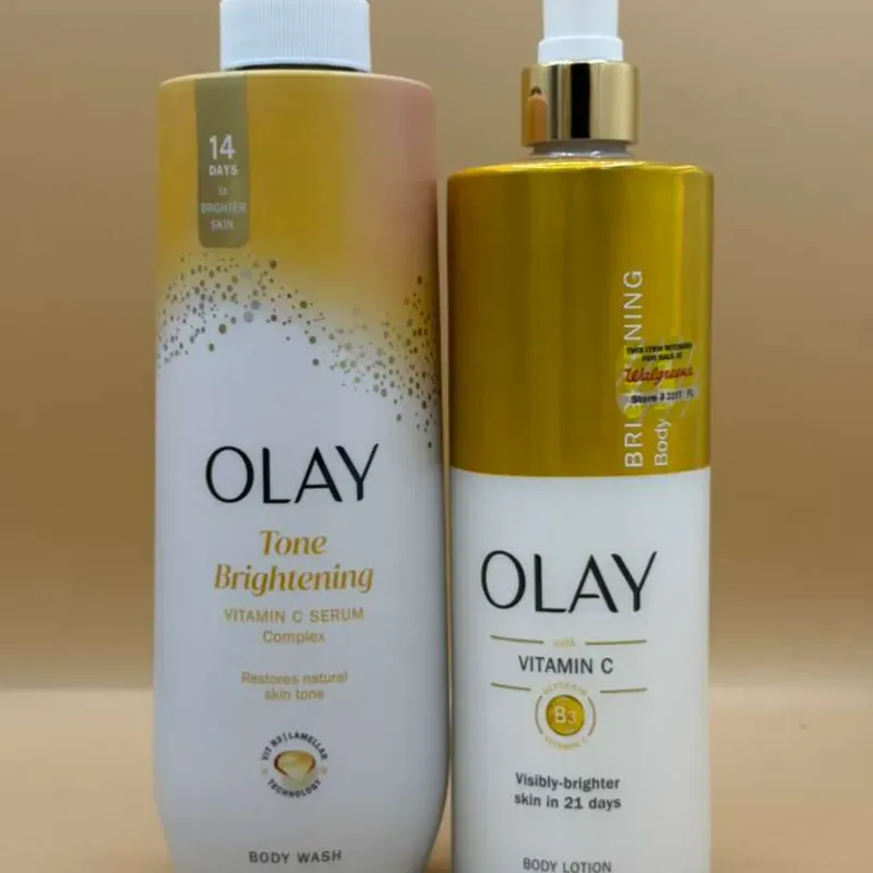 Olay gel de baño y crema