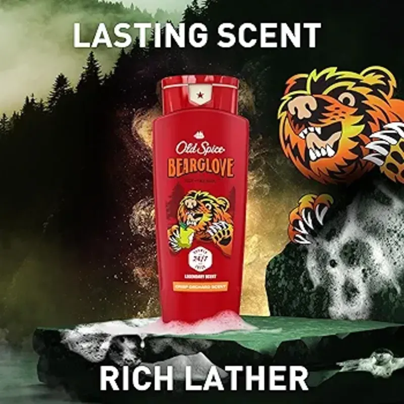 Old Spice gel de baño para hombres