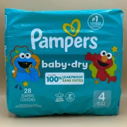 Pampers baby . Dry etapa 4