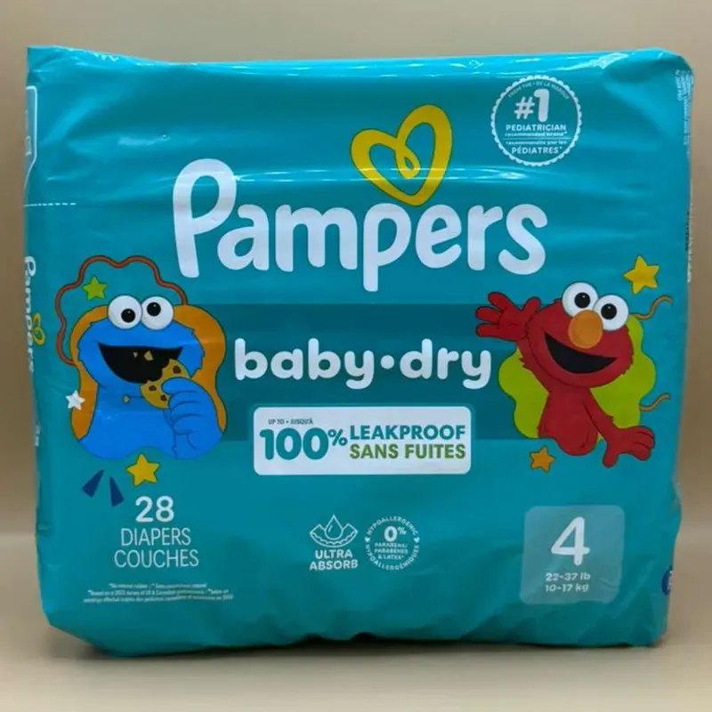 Pampers baby . Dry etapa 4