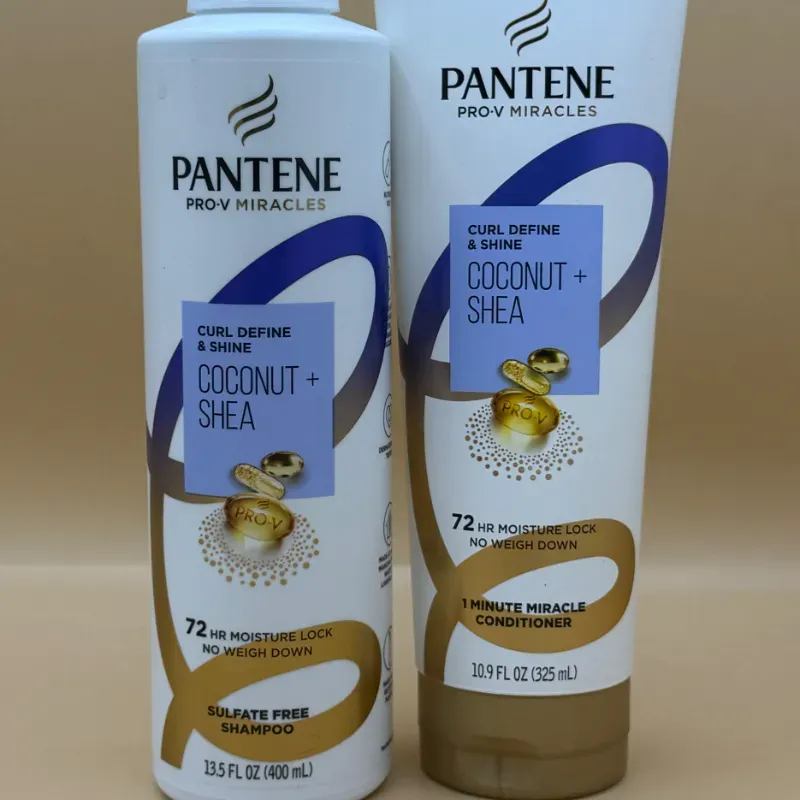 Pantene Coconut + Shea sin sulfatos