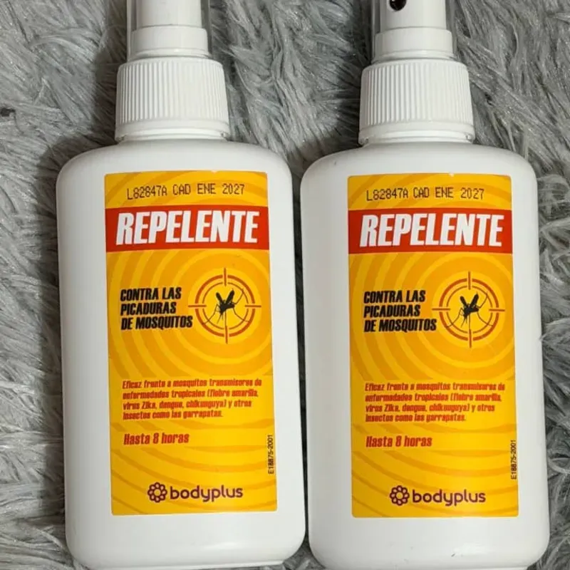 Repelente de mosquitos de la marca Bodyplus.