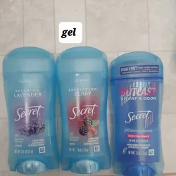 Secret desodorante  de gel