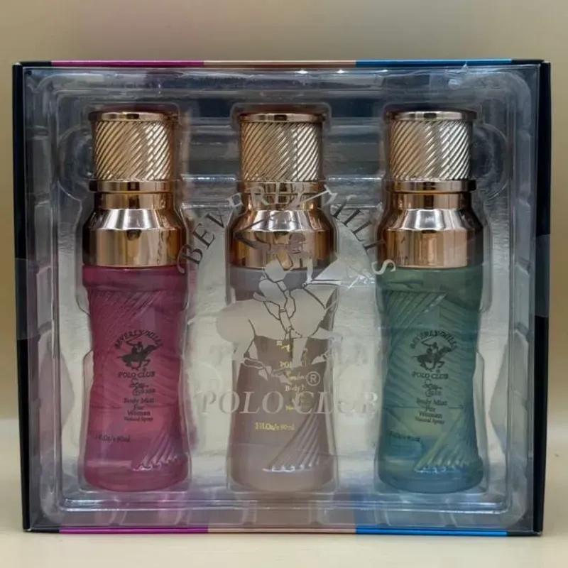 Set 3 body mist para chicas 