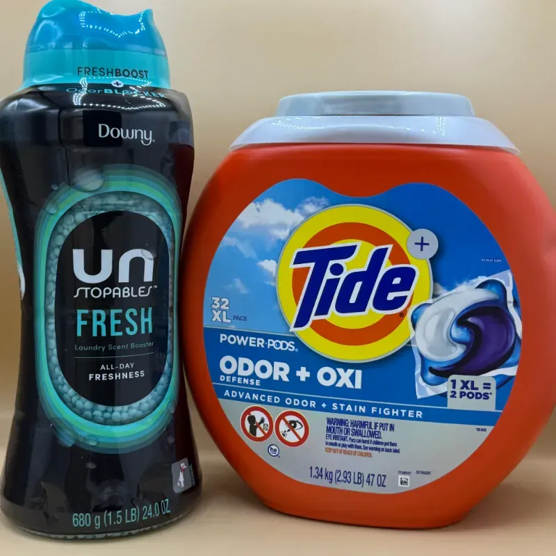 Set Cápsulas tide y perlas Downy