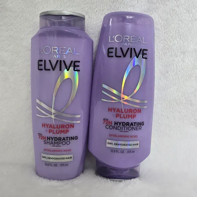 Set de shampoo y acondicionador L'oreal paris elvive Hyaluron +Plump