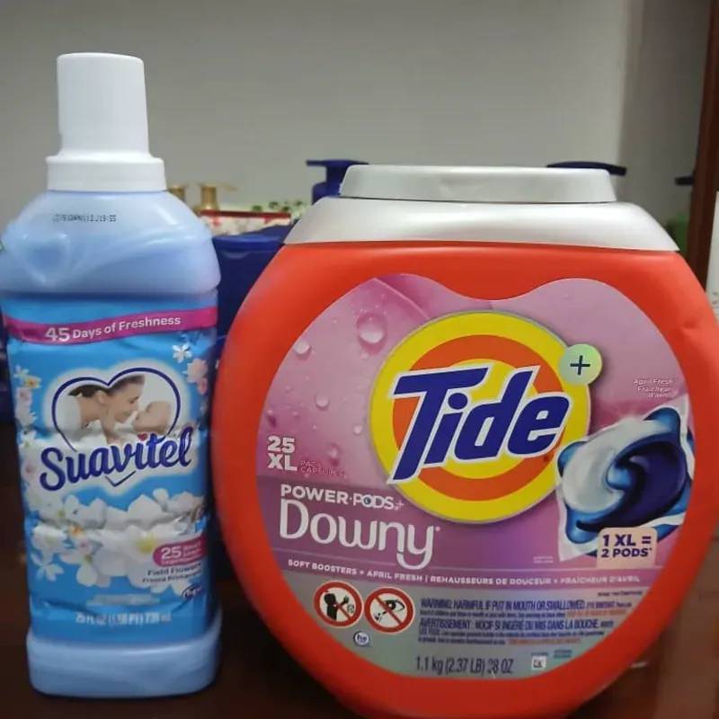 Set de Suavizante y capsulas Tide