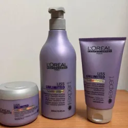 Set L'Oréal profesional liss unlimited