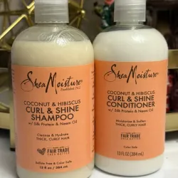 SheaMoisture Shampu y acondicionador 