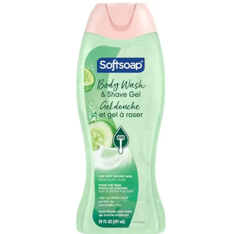 Softsoap gel de baño y afeitado