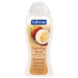 Softsoap gel de baño exfoliante