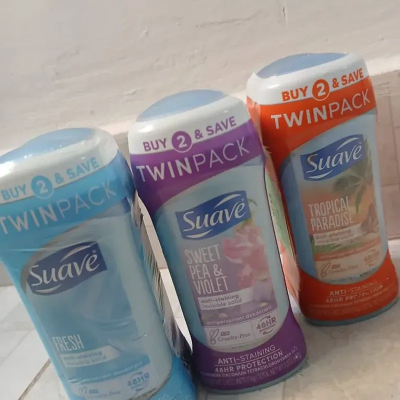 SUAVE desodorante de pasta